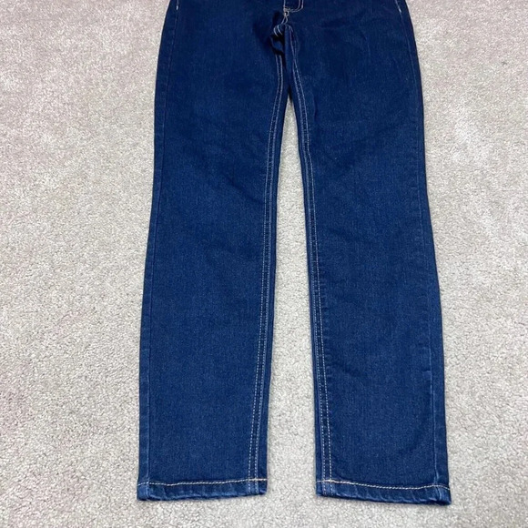 Harper Jeans Blue Mid Rise Skinny Women's Size 26 Pockets - Picture 12 of 13